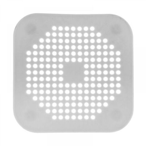 3 pièces Francaise Filtre Cheveux Douche Cheveux Douche Filtreevier/Baignoire/Douche en Silicone-Bouchon Caoutchouc Salle de Bain/Cuisine (Gris)