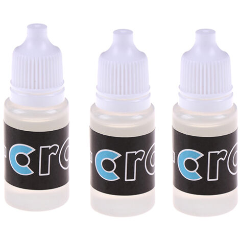 3 pièces huile lubrifiante 10ml faible viscosité pour roulements de skateboard, roller et drift board