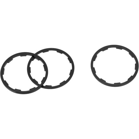 3 Pièces Joint de Volant Vélo en Alliage d'Aluminium Résistant à la Corrosion Léger 1mm 1.5mm 2mm Rondelle pour Bicyclette