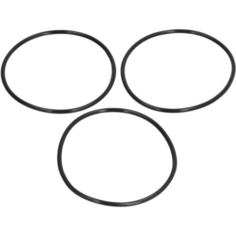 3 Pièces Joints Toriques de Remplacement en Caoutchouc Nitrile pour Filtre à Eau 148x140x4mm