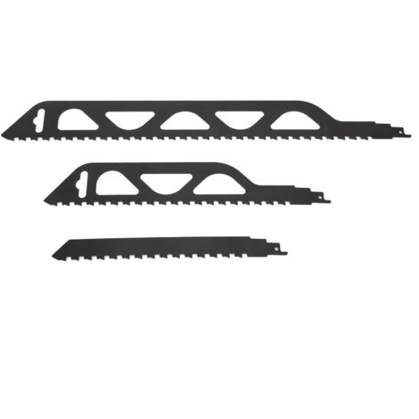 3 Pièces Lames de Scie pour Découpe de Briques, Accessoires de Remplacement pour Scie Alternative Électrique