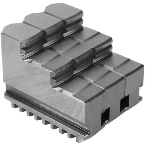3 Pièces Mâchoires Internes 20CrMnTi pour Mandrin de Tour CNC, Compatibles K11-200 8 Pouces