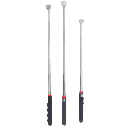 3 Pièces Outil de Ramassage Magnétique Télescopique 10LB 15LB 20LB, Kit Stylo Rétractable pour Atelier Usine