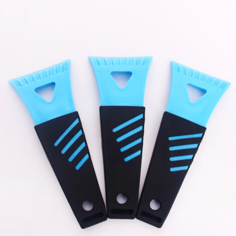 3 Pièces Pelle à Neige Plastique Grattoir Glace Voiture Au Froid et Compact pour Dégivrage et Nettoyage sans Abîmer la Peinture Outil Pratique pour