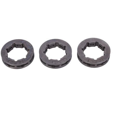 3 Pièces Pignon 7 Dents 3/8 Pouce Compatible STIHL 030 031 032 038 041 044 046 064 066 MS361 MS362 MS440