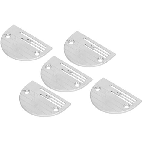 3 Pièces Plaque Aiguille Triple Rangée Universelle Type B pour Machines à Coudre Industrielles