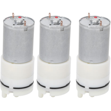 3 Pièces Pompe à Eau Submersible Miniature pour Aquarium DC6V VN2706PM Accessoires