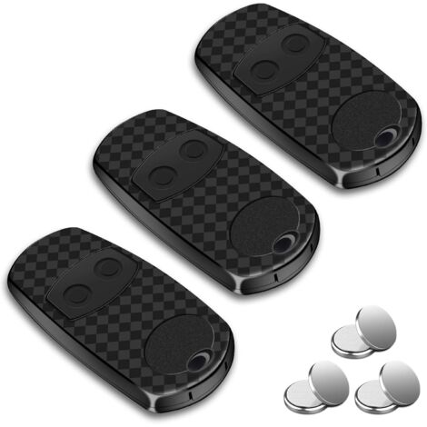 3 Pièces Télécommande, 2 Canaux, 433,92 MHz, Portail, Garage, Volet Roulant