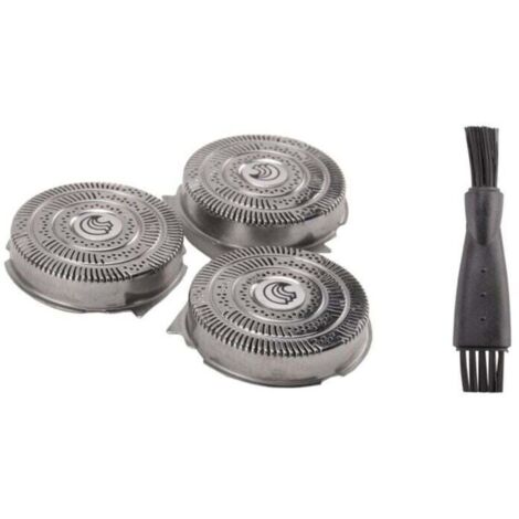 3 Pièces Tête de Rechange Lame Rasoir Compatible HQ9 HQ9100 HQ9190 HQ9070 HQ9170 HQ9020