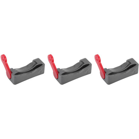 3 Pièces Verrou de Gâchette pour Aspirateur, Compatible avec les Modèles V7 V8 V10 V11 V15, Couleur Gris