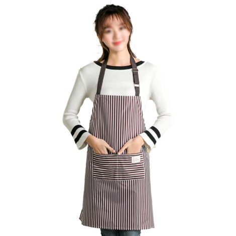 Cooking Aprons, For Women And Men, Long Belt, Cooking Kitchen Apron, Bib  Apron With 2 Pockets, Waterproof, Chef Apron For Personalised, Bbq,  Restaurant, For Household, Kitchen Work And Housework, Kitchen Utensils,  Cooking