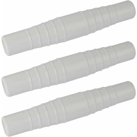 (3 Pièces)Adaptateur de Tuyau pour Piscine, Connecteur pour 32 mm et 38 mm les Nettoyeurs de Piscine ou Filtre les Tuyaux de Pompe par Poweka