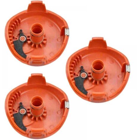 3 piezas de accesorios para cortacésped A6486/90583594, cubierta de carrete de repuesto