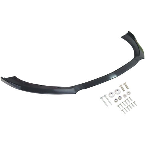 3 piezas de parachoques delantero de coche Canard Lip Splitter cuerpo palas parachoques labio Spoiler reemplazo para Mustang 2015-2019