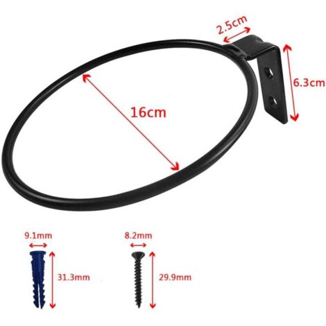 3 piezas de soporte de pared plegable para macetas, soporte de pared de metal con tornillos, gancho para plantar para sujetar macetas (16 cm) 13Thirteen