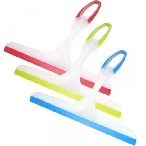 3 piezas de toallas de papel azul + verde + rojo, toallas de papel para baño y ducha, toallas de papel de plástico para espejo de ducha, toallas de papel de limpieza