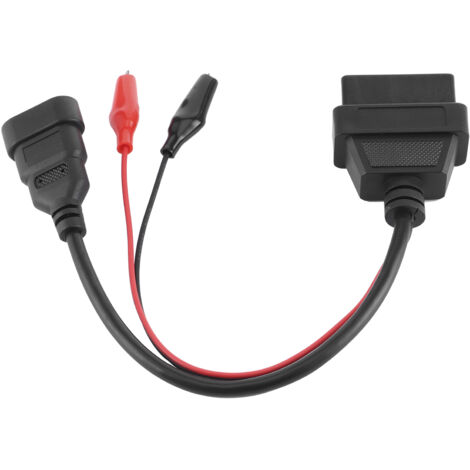 3-Pin-auf-16-Pin-OBD2-Adapterkabel für die Fiat-Fahrzeugdiagnose