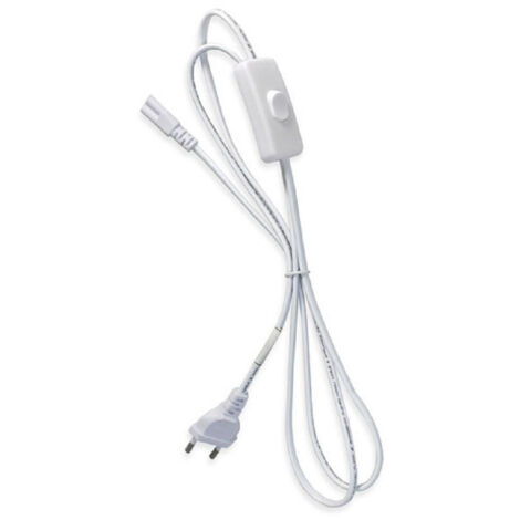 3-pin Neon Jack Cable With Switch Plug Led Under-cable 150cm S-t5