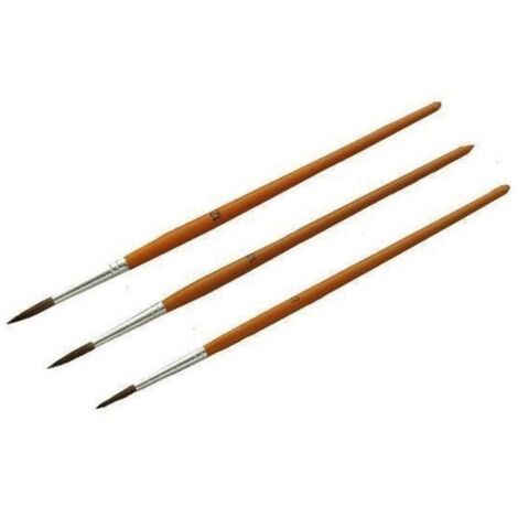 3 Pinceaux N2+4+6 Aquarelle
