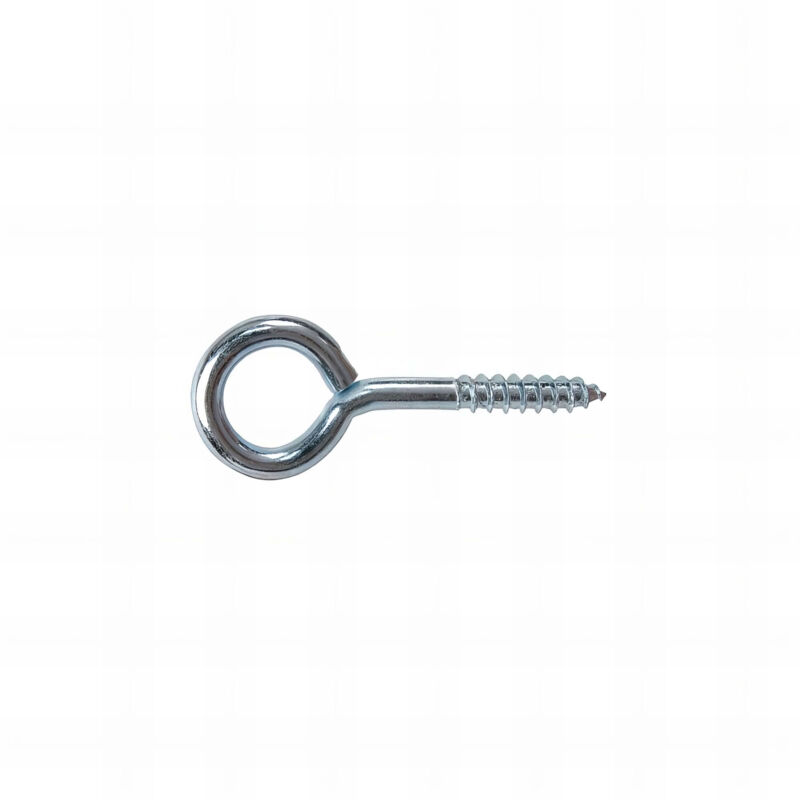 3 pitons filet bois acier zingués diamètre 5,0 mm - Longueur 40 mm