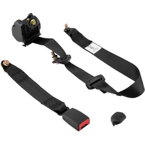 3 Point Safety Belt Retractable / Adjustable Universal Car Seat