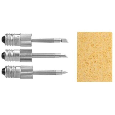 3 Pointes de Soudure en Laiton USB Tête Fer à Souder pour Stations Interface E10