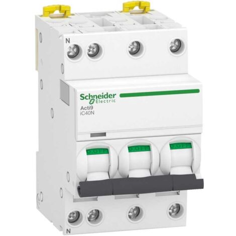 3 Poly+N 25A 6KA Curva C 3 Moduli Schneider A9P54725