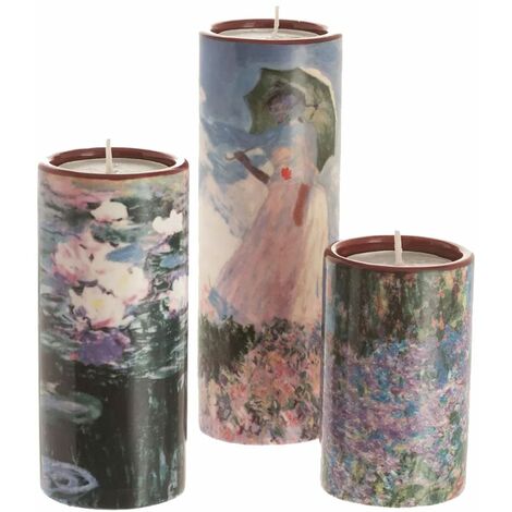 3 Porte-Bougies MONET