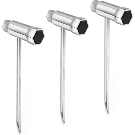 3 pz Chiave per candela per tosaerba 13x19mm Chiave per motosega a forma di T Chiave per motosega e cacciavite a taglio Accessori per motosega