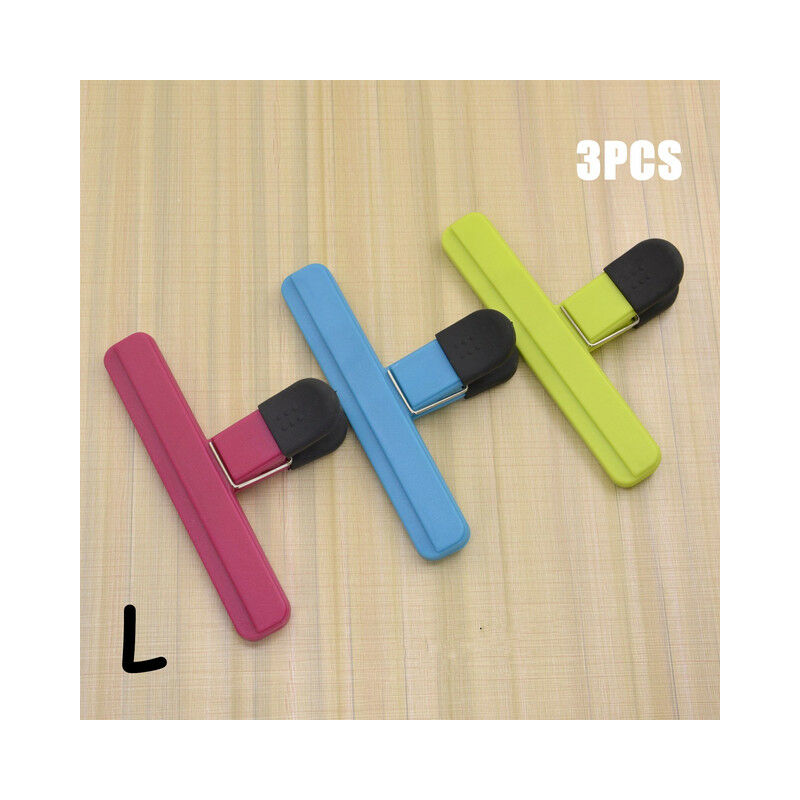 3 pz/set clip multifunzionali della borsa del