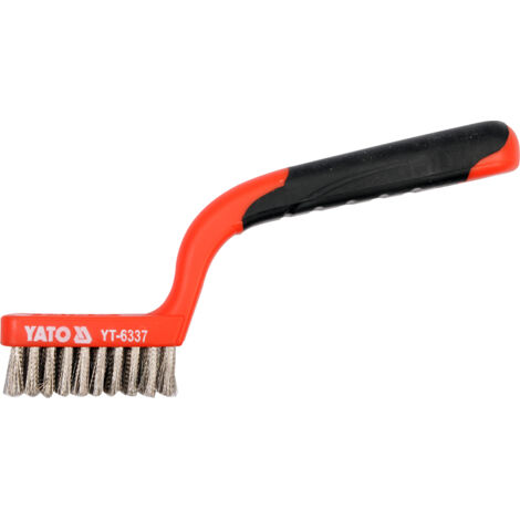 3-REIHIGES DRAHTBÜRSTE 180MM - YT-6337
