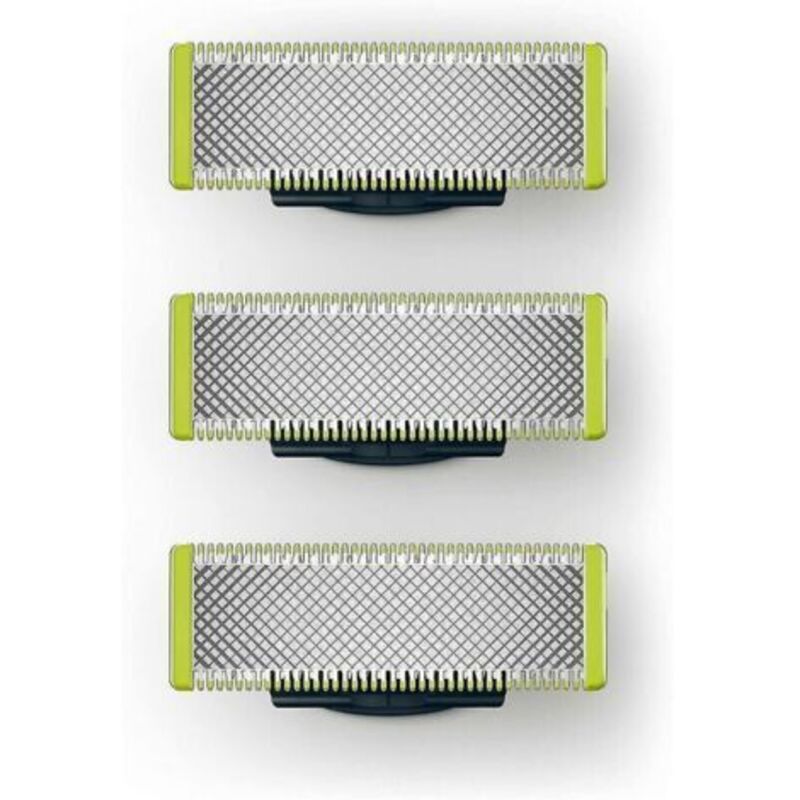 3 replacement blades for your Philips Oneblade razor, TRIMEC