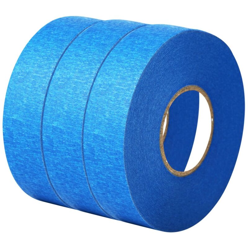 3 rouleaux de ruban adhésif peinture masquage, 50 m x