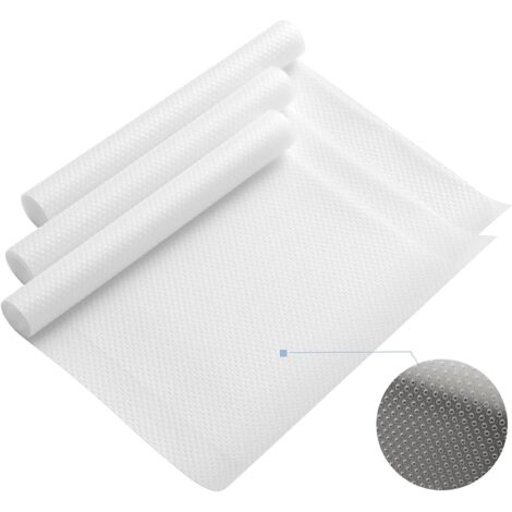 3 Rouleaux EVA Protecteur Tapis antidérapant étagères de Cuisine Le Meuble Tapis réutilisable Coupable imperméable Tapis de réfrigérateur Doublure de tiroir 30 X 150 cm-Fei Yu