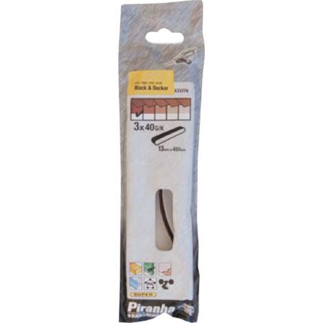 3 rubans de corindon grain 60 mm 13x451 piranha X33311 pour limes A lectriques