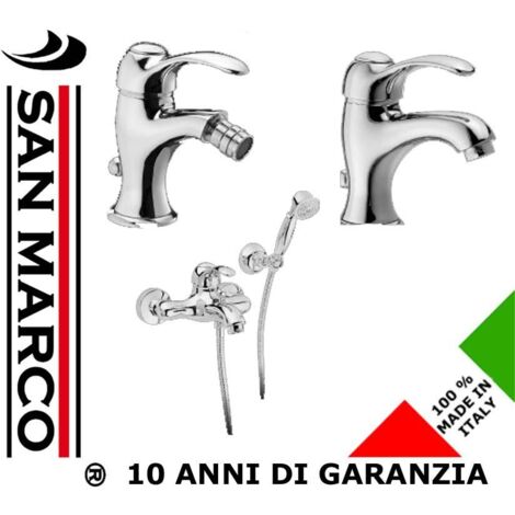 3 Rubinetti per lavabo, bidet e vasca Lares Effepi