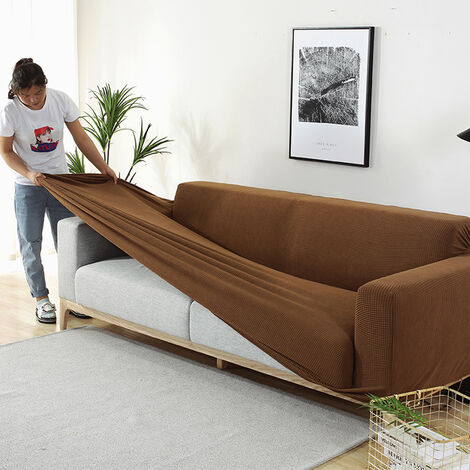 main image of "3-Seater Sofa Cover Soft Slipcover Protector"
