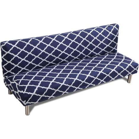 3 Seater Stretch Clic Clac Sofa Cover, Sofa Cover for Folding Clic Clac Bench without Armrests 180-210cm (L,Color G)