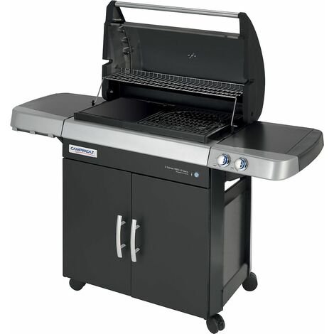 Barbecue gaz Campingaz 3 Series RBS LD Vario - grille Culinary + plancha fonte