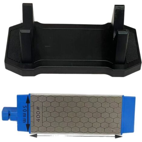 3-Sided Diamond Sharpening Stone, 400/1000/8000 Grit Knife Sharpener, Premium Diamond and Ceramic Sharpening Stone