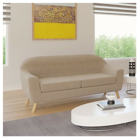 3-Sitzer-Sofa SUVI / Beige/ 174x82x81 cm