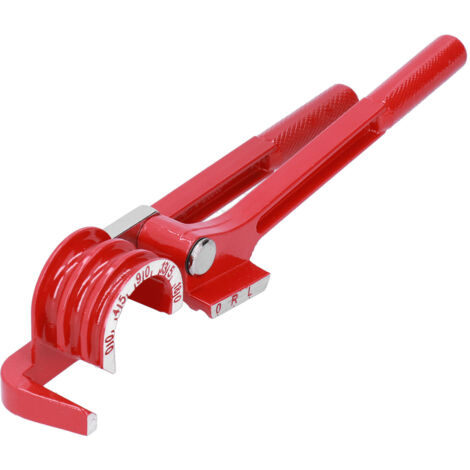 3 Slot Tubing Bender Aluminum Alloy 0‑180° Metric Manual Pipe Bender for Copper Aluminum Metal Pipe
