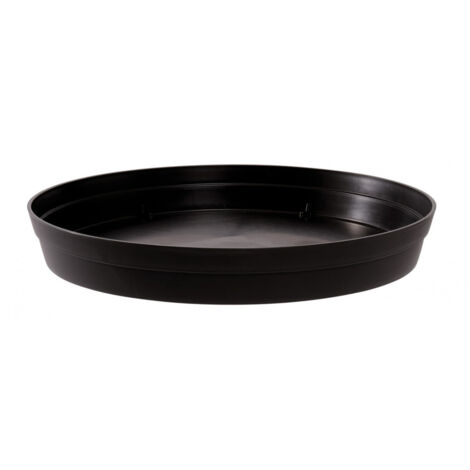 3 Soucoupe gamme pop Anthracite pot 76 l - EDA