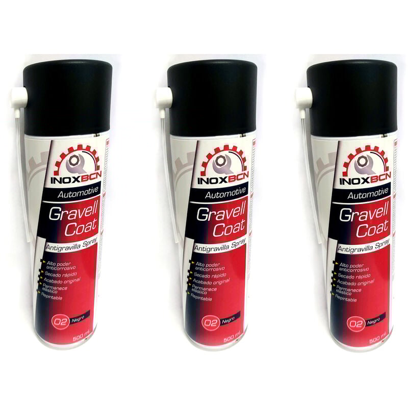 

3 spray antigravilla 400 ml color negro