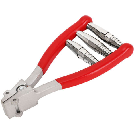 3-spring string clamp for tennis and badminton rackets