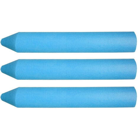 3 Stk.Signierkreide in Blau 13x85 mm
