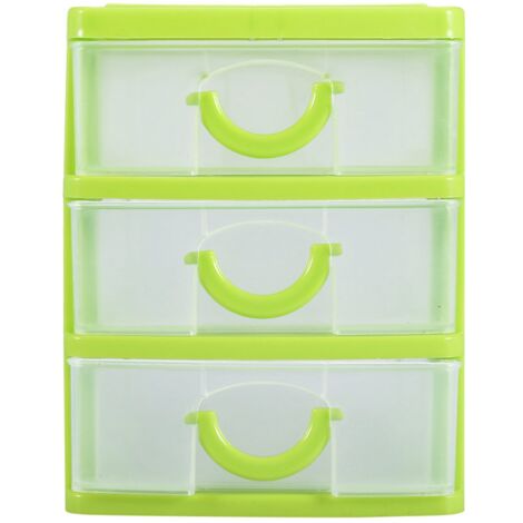 3-stöckige Aufbewahrungsbox für Accessoires und Kosmetik – Praktischer Schubladenorganizer