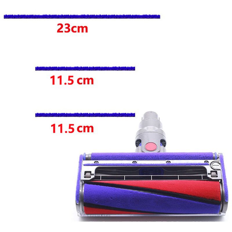 Ilovemilan - 3 strisce di peluche morbide per