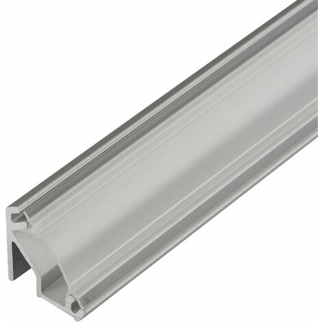 3 Stück LED Profil-99 Alu mit klarer Abdeckung 2000 x 15,7 x 15,8 mm für LED Streifen Aluminium Aluprofil von SOTECH