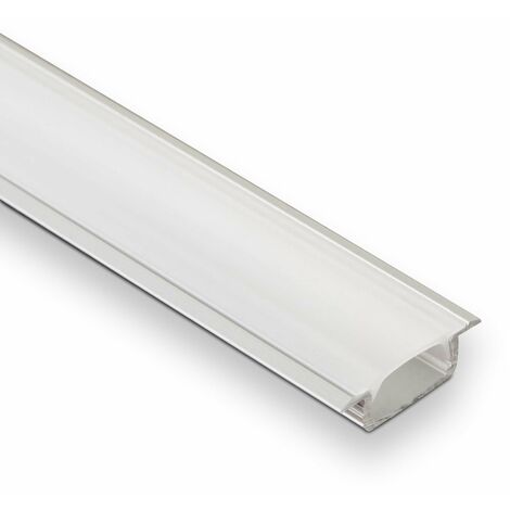 3 Stück SOTECH LED Profil-44 Einlassprofil 2000 x 22 mm mit opaler Abdeckung